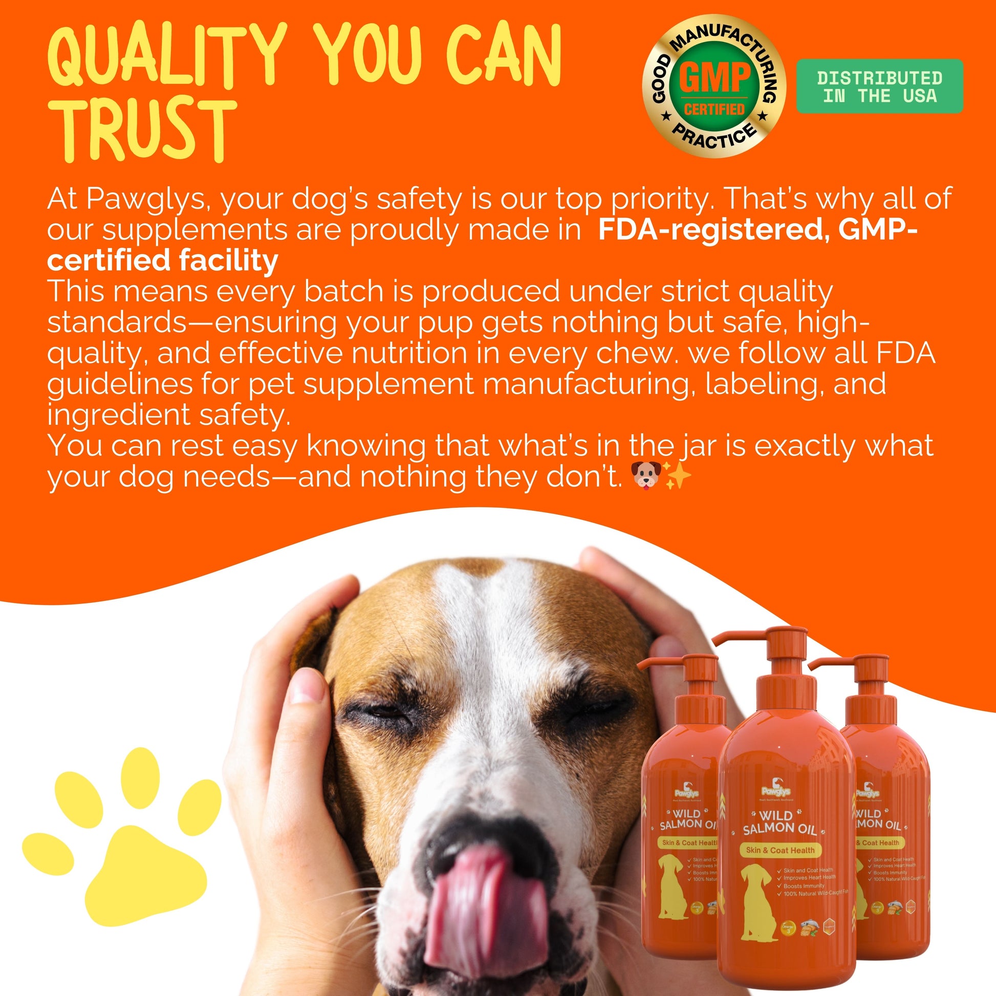 Dog salmon oil