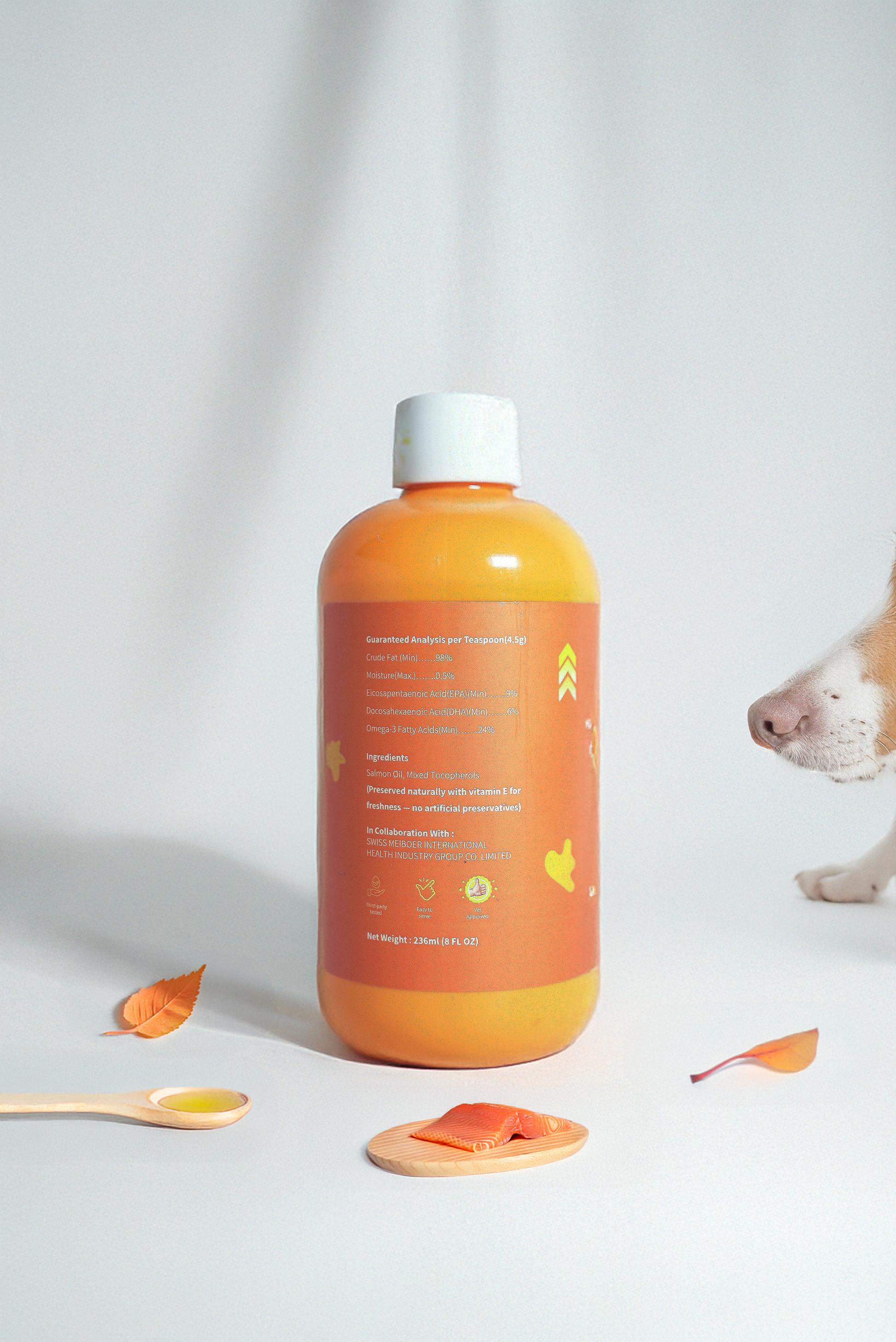Pawglys Salmon Oil Fish Oil Omega 3s Oil Skin and Coat Fish Oil